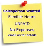 Sales Person Required